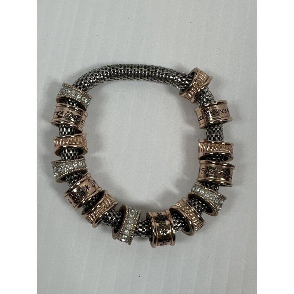Bradford Exchange Nature's Healing Touch‎ Bracelet Copper  Swarovski Crystal